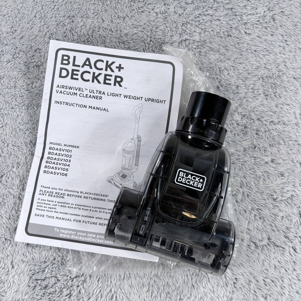 Black and Decker Turbo Pet Tool Vacuum Attachment BDASV101 BDASV102 BDASV106